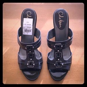 New Cole Haan Patent Wedges size 8